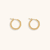 Elegant Gold Hoops - Jewelry de Corner